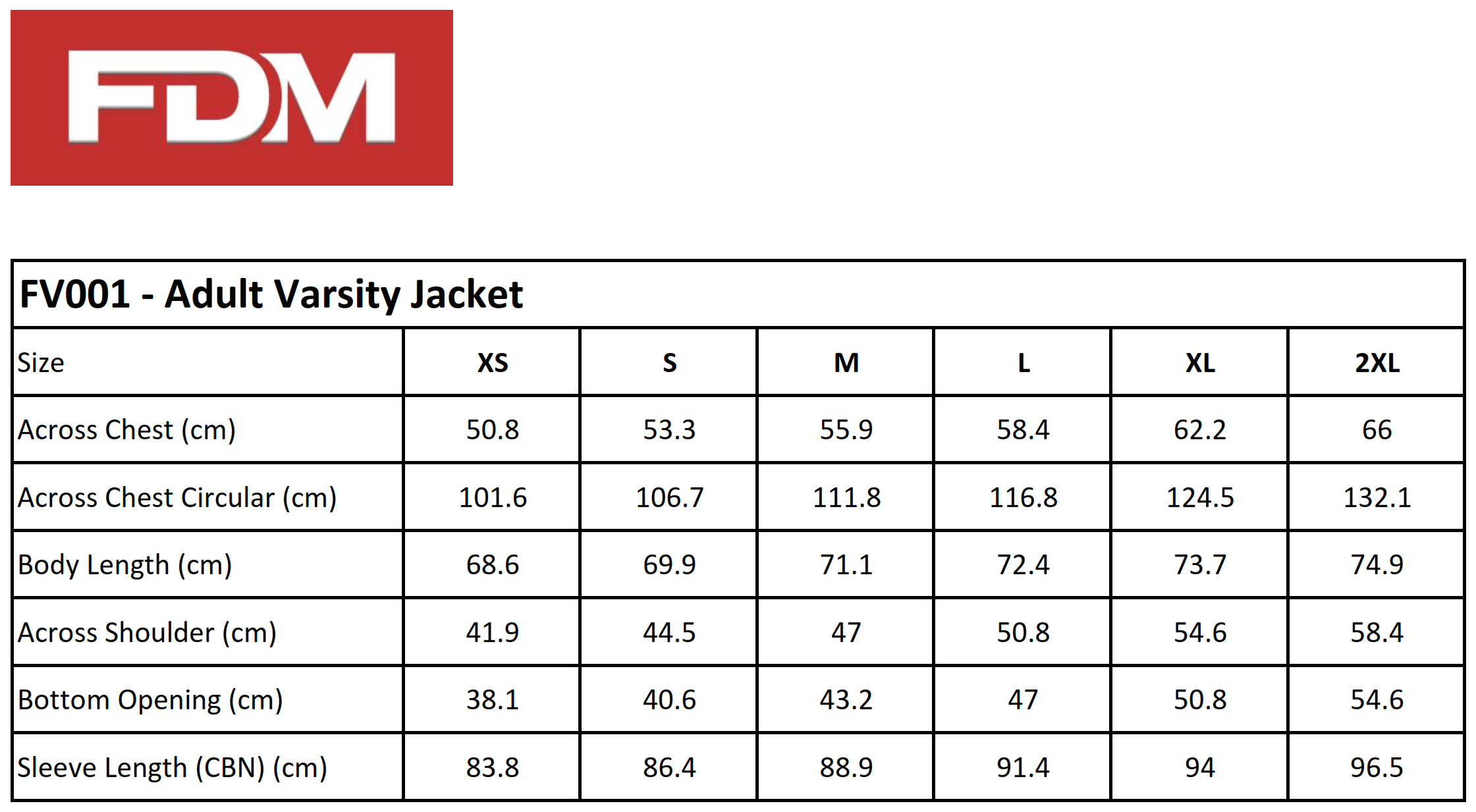 college jacke größentabelle college jacke größentabelle